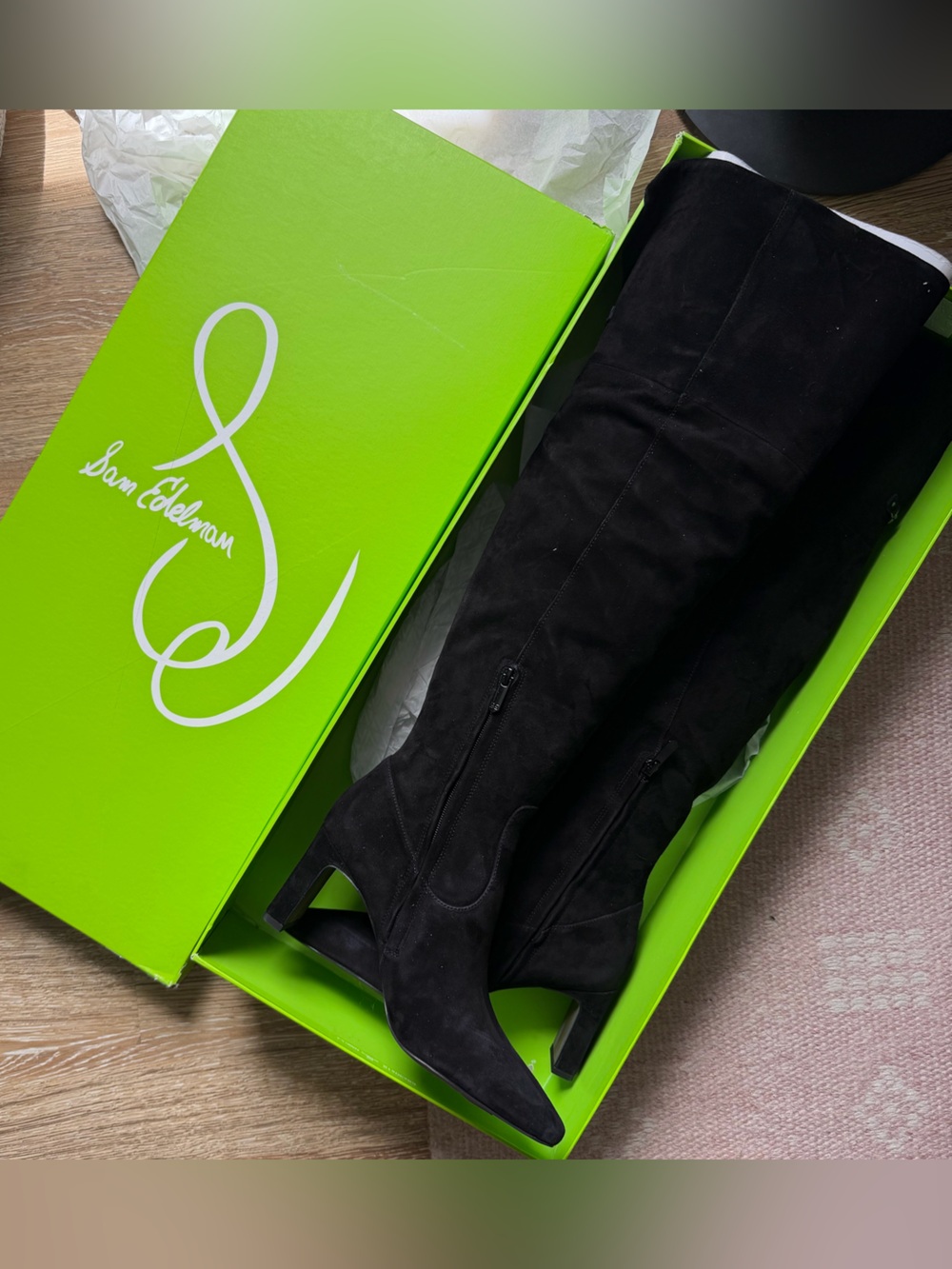 Sam Edelman Over the Knee Suede Boots - Picture 4 of 7